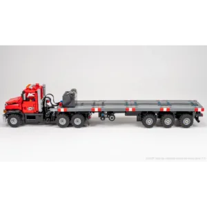 nico71 US-TRUCK-TRAILER Heavy-Duty Truck and Steering Axle Trailer — où acheter au meilleur tarif sur Planet-Brick (vue détail 2)