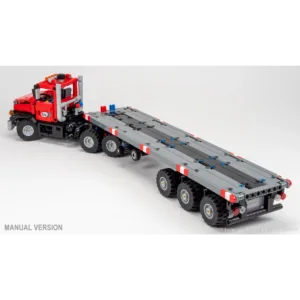 nico71 US-TRUCK-TRAILER Heavy-Duty Truck and Steering Axle Trailer — comparez les prix sur Planet-Brick (vue détail 4)