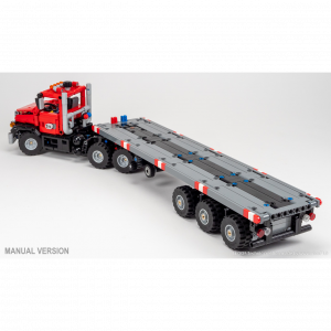 nico71 US-TRUCK-TRAILER Heavy-Duty Truck and Steering Axle Trailer — comparez les prix sur Planet-Brick (vue détail 4)