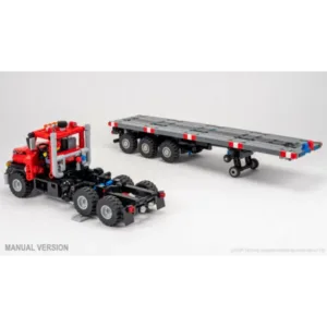 nico71 US-TRUCK-TRAILER Heavy-Duty Truck and Steering Axle Trailer — meilleure offre du moment sur Planet-Brick (vue détail 5)