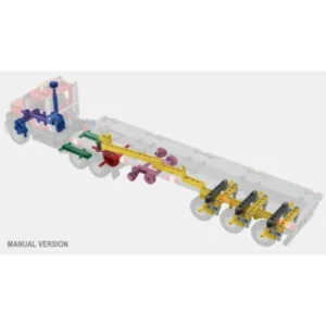 nico71 US-TRUCK-TRAILER Heavy-Duty Truck and Steering Axle Trailer — achat malin sur Planet-Brick (vue détail 8)