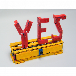 nico71 YES_NO_SCULPTURE Yes / No Kinetic sculpture — où acheter au meilleur tarif sur Planet-Brick (vue détail 2)