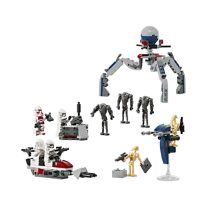 Star Wars™ 75372 Pack de combat des Clone Troopers™ et Droïdes de combat — comparateur de prix sur Planet-Brick (vue détail 1)