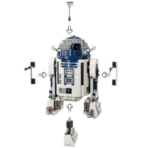 Star Wars™ 75379 R2-D2™ — bons plans et promos sur Planet-Brick (vue détail 3)