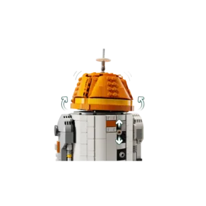 Star Wars™ 75416 Le droïde astromécano Chopper (C1-10P)™ — meilleure offre du moment sur Planet-Brick (vue détail 5)