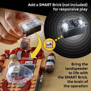 Star Wars™ 75420 SMART Play™ : le Landspeeder™ de Luke — meilleure offre du moment sur Planet-Brick (vue détail 5)