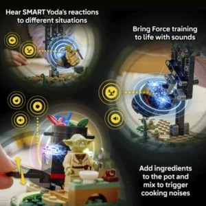 Star Wars™ 75422 SMART Play™ : la hutte de Yoda et l’entraînement Jedi — comparez les prix sur Planet-Brick (vue détail 4)