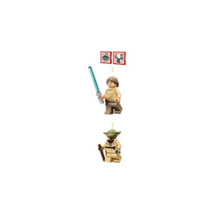 Star Wars™ 75422 SMART Play™ : la hutte de Yoda et l’entraînement Jedi — comparatif marchands sur Planet-Brick (vue détail 7)