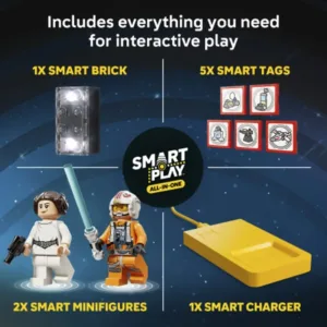 Star Wars™ 75423 SMART Play™ : le X-Wing™ Red Five de Luke — bons plans et promos sur Planet-Brick (vue détail 3)