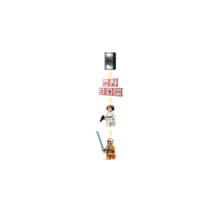 Star Wars™ 75423 SMART Play™ : le X-Wing™ Red Five de Luke — comparatif marchands sur Planet-Brick (vue détail 7)