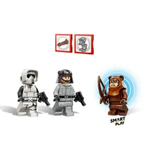 Star Wars™ 75424 SMART Play™ : l’attaque du AT-ST™ sur Endor — comparateur de prix sur Planet-Brick (vue détail 10)