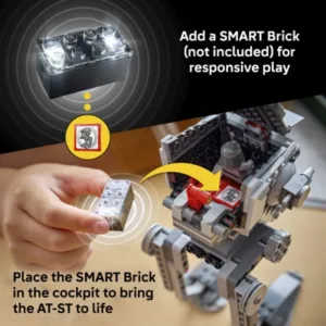 Star Wars™ 75424 SMART Play™ : l’attaque du AT-ST™ sur Endor — meilleure offre du moment sur Planet-Brick (vue détail 5)