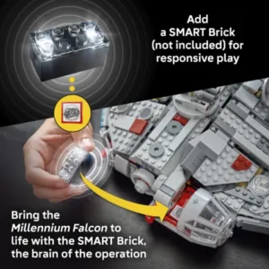 Star Wars™ 75426 SMART Play™ : Faucon Millenium — meilleure offre du moment sur Planet-Brick (vue détail 5)