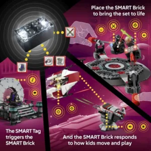 Star Wars™ 75427 SMART Play™ : duel dans la salle du trône et chasseur A-Wing™ — meilleure offre du moment sur Planet-Brick (vue détail 5)