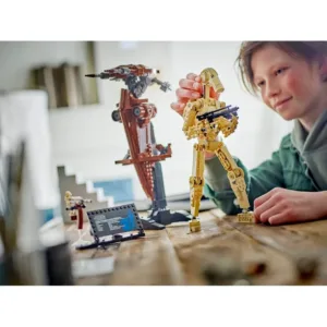 Star Wars™ 75428 Droïde de combat sur son STAP — meilleur prix sur Planet-Brick (vue détail 9)