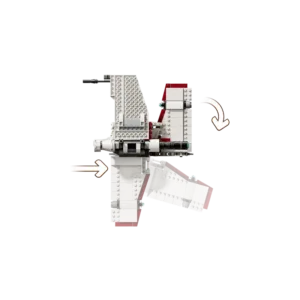 Star Wars™ 75432 Chasseur V-19 Torrent — prix le plus bas sur Planet-Brick (vue détail 6)