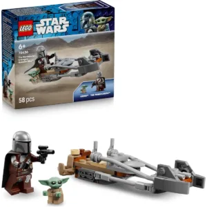Star Wars™ 75436 Le speeder bike du Mandalorien et Grogu — meilleur prix sur Planet-Brick (visuel principal)