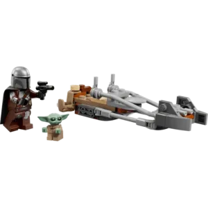 Star Wars™ 75436 Le speeder bike du Mandalorien et Grogu — comparateur de prix sur Planet-Brick (vue détail 1)