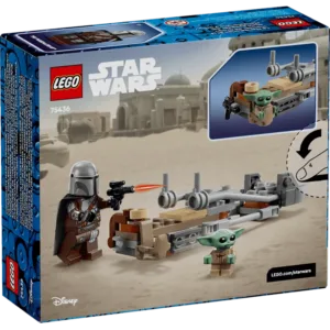 Star Wars™ 75436 Le speeder bike du Mandalorien et Grogu — où acheter au meilleur tarif sur Planet-Brick (vue détail 11)