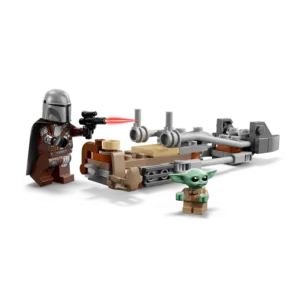 Star Wars™ 75436 Le speeder bike du Mandalorien et Grogu — prix le plus bas sur Planet-Brick (vue détail 6)