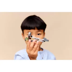 Star Wars™ 75436 Le speeder bike du Mandalorien et Grogu — comparatif marchands sur Planet-Brick (vue détail 7)