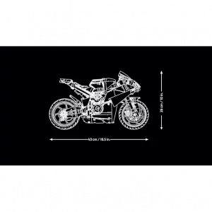 Technic 42202 La Moto Ducati Panigale V4 S — achat malin sur Planet-Brick (vue détail 8)