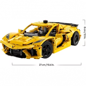 Technic 42205 Chevrolet Corvette Stingray — prix le plus bas sur Planet-Brick (vue détail 6)