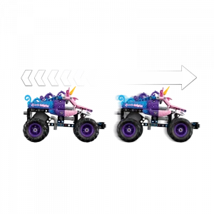 Technic 42220 Monster Jam™ Sparkle Smash™ à rétrofriction — comparez les prix sur Planet-Brick (vue détail 4)