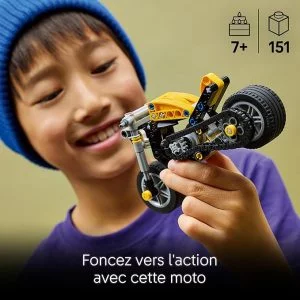 Technic 42225 Moto jaune — prix le plus bas sur Planet-Brick (vue détail 6)
