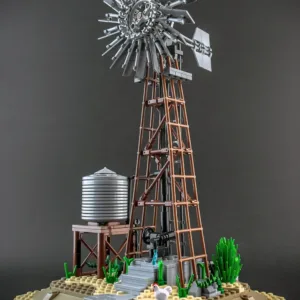 Functioning Wind-Pump