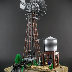 Functioning Wind-Pump