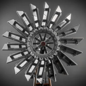Functioning Wind-Pump