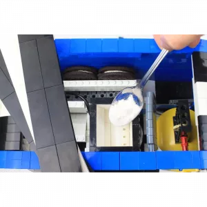 MOCs Prêts-à-Construire BAM-1002 Cookies & Cream Pudding Machine — comparez les prix sur Planet-Brick (vue détail 4)