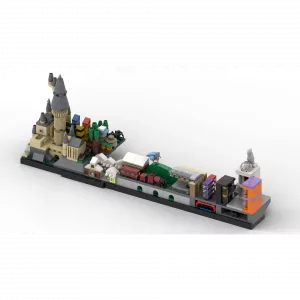 MOCs Prêts-à-Construire BAM-1039 Magical Wizards Skyline — comparateur de prix sur Planet-Brick (vue détail 1)