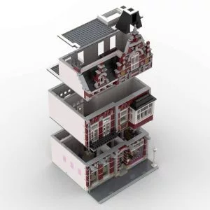 MOCs Prêts-à-Construire BAM-1067 Dutch Pastry Shop — meilleure offre du moment sur Planet-Brick (vue détail 5)