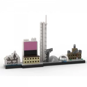 MOCs Prêts-à-Construire BAM-1080 Glasgow Skyline — meilleur prix sur Planet-Brick (visuel principal)