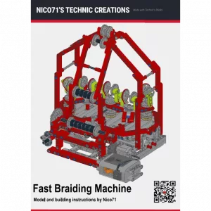 MOCs Prêts-à-Construire BAM-1112 5 Reels Fast Braiding Machine — comparez les prix sur Planet-Brick (vue détail 4)