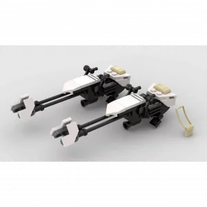 MOCs Prêts-à-Construire BAM-1135 74-Z Imperial Speeder Bike Classic Style — bons plans et promos sur Planet-Brick (vue détail 3)