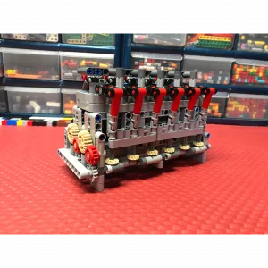MOCs Prêts-à-Construire BAM-117 6 cylinder in-line engine — comparateur de prix sur Planet-Brick (vue détail 1)