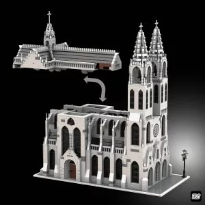 MOCs Prêts-à-Construire BAM-1194 Gothic Cathedral — meilleure offre du moment sur Planet-Brick (vue détail 5)