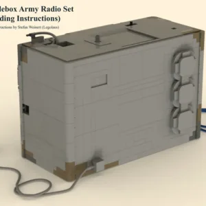 Puzzle Box Army Radio Set