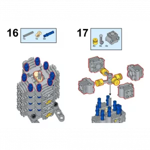 MOCs Prêts-à-Construire BAM-1240 5 Engine Models — bons plans et promos sur Planet-Brick (vue détail 3)