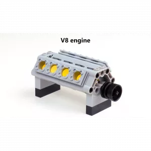 MOCs Prêts-à-Construire BAM-1240 5 Engine Models — comparez les prix sur Planet-Brick (vue détail 4)