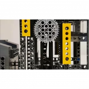 MOCs Prêts-à-Construire BAM-1241 GBC - Gear Rack Elevator, by mickthebricker — bons plans et promos sur Planet-Brick (vue détail 3)