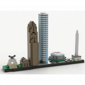 MOCs Prêts-à-Construire BAM-1280 Houston Skyline — meilleur prix sur Planet-Brick (visuel principal)