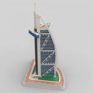MOCs Prêts-à-Construire BAM-1292 Burj Al Arab — où acheter au meilleur tarif sur Planet-Brick (vue détail 2)