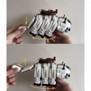 MOCs Prêts-à-Construire BAM-1487 Appa: The Flying Bison — comparez les prix sur Planet-Brick (vue détail 4)