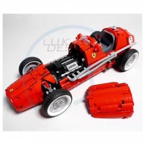 MOCs Prêts-à-Construire BAM-1527 Ferrari F1 500 1:8 Scale — où acheter au meilleur tarif sur Planet-Brick (vue détail 2)