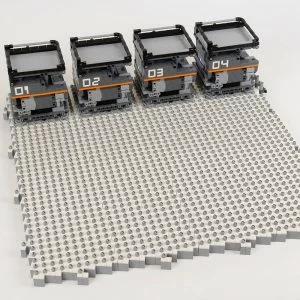 MOCs Prêts-à-Construire BAM-1682 Omni-Directional Vehicles - 4x4 grid with 4 vehicles, by Akiyuki — comparateur de prix sur Planet-Brick (vue détail 1)