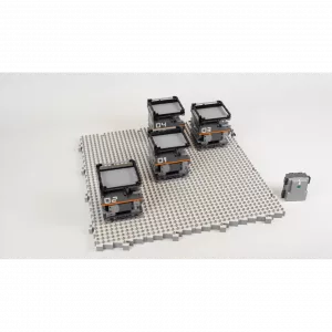 MOCs Prêts-à-Construire BAM-1682 Omni-Directional Vehicles - 4x4 grid with 4 vehicles, by Akiyuki — comparez les prix sur Planet-Brick (vue détail 4)